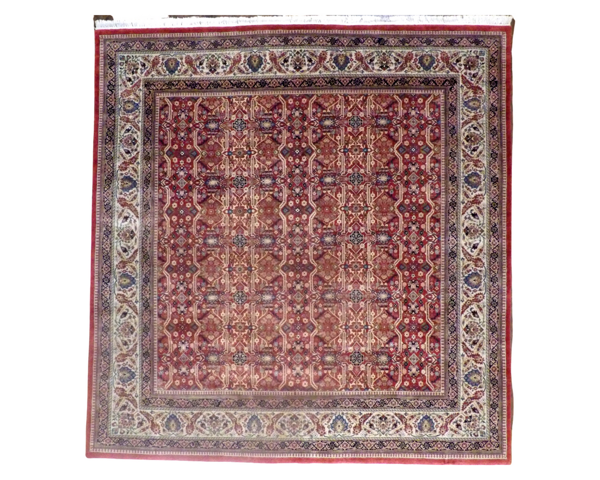 10x10 Traditional Hand-Knotted Wool rug, Rug #101-547