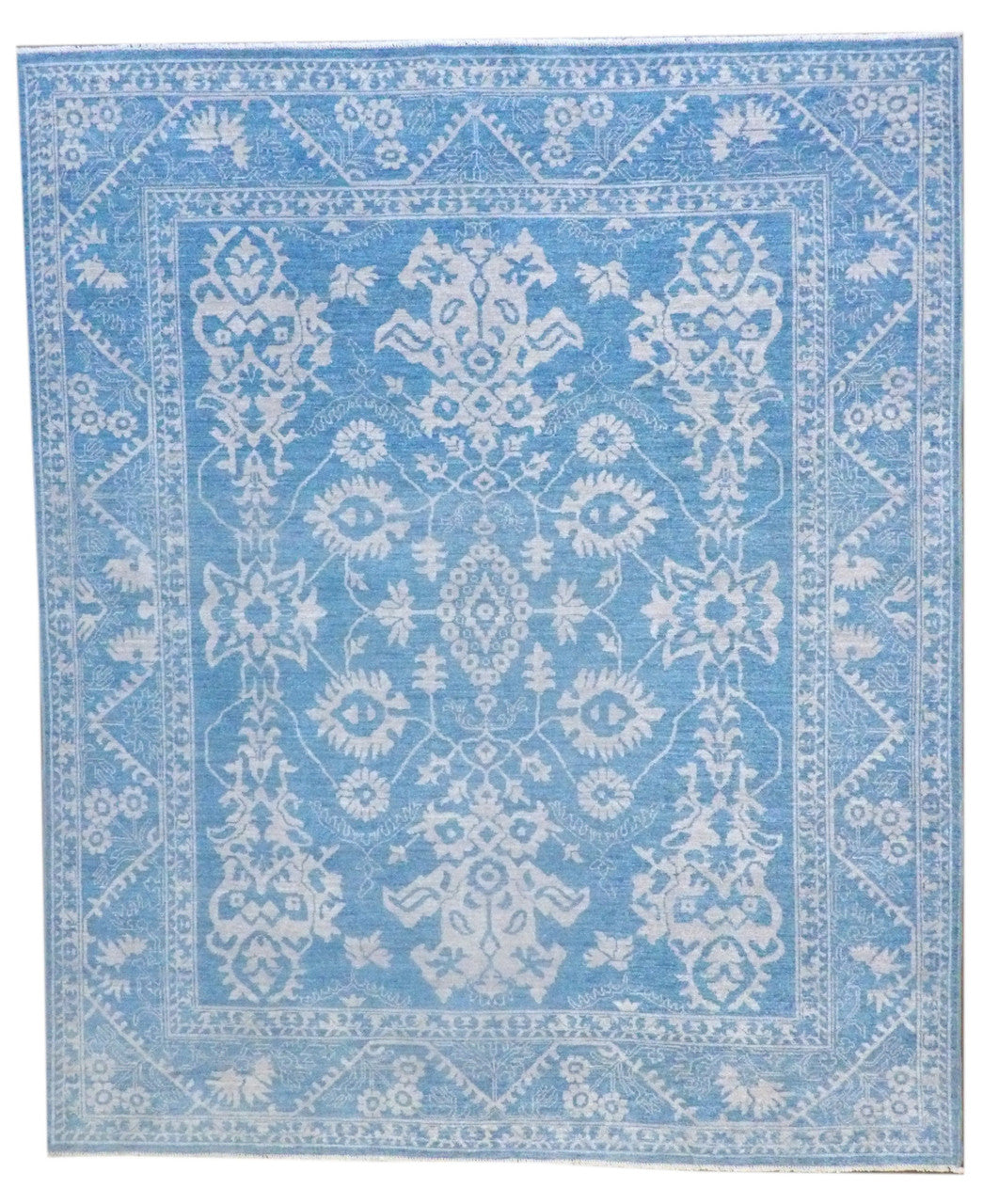 Oushak Hand-Knotted Wool rug, Rug #101-999