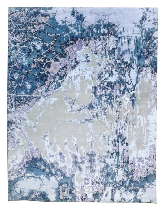 9x12 Modern Hand-Knotted Silk rug, Rug #101-772