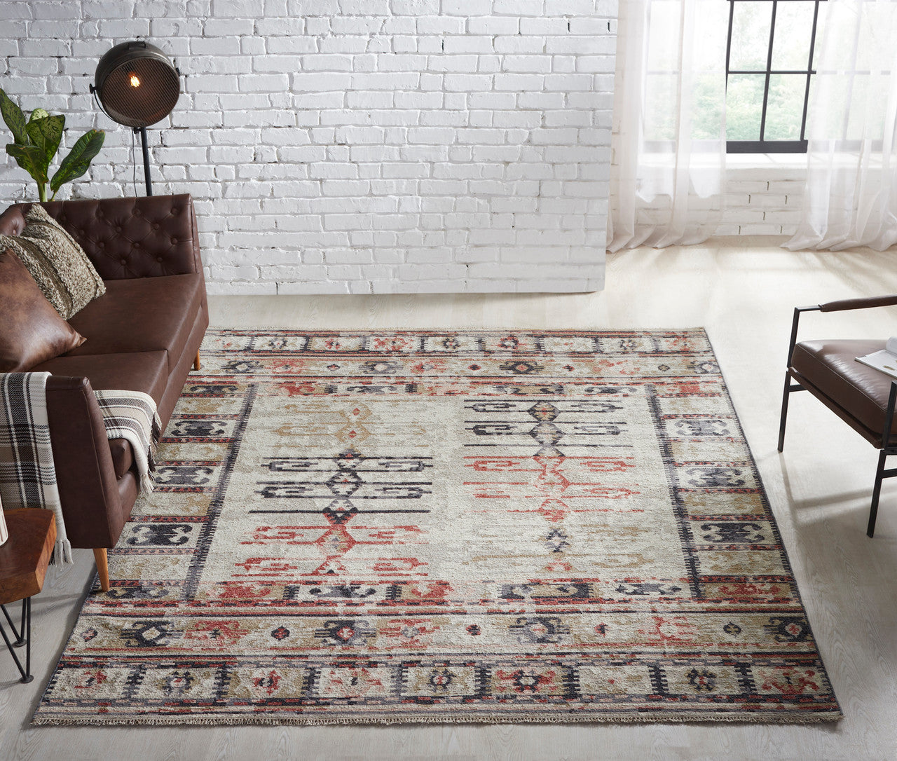 8' x 10' Transitional Hand-Knotted Wool rug, Rug #SK11880
