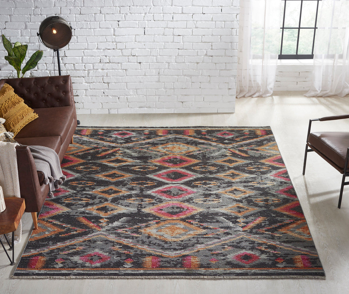8' x 10' Transitional Hand-Knotted Wool rug, Rug #SK11850