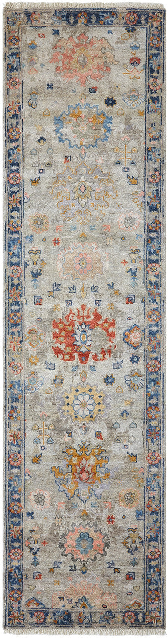 8' x 10' Oushak Hand-Knotted Silk rug, Rug #AK4300