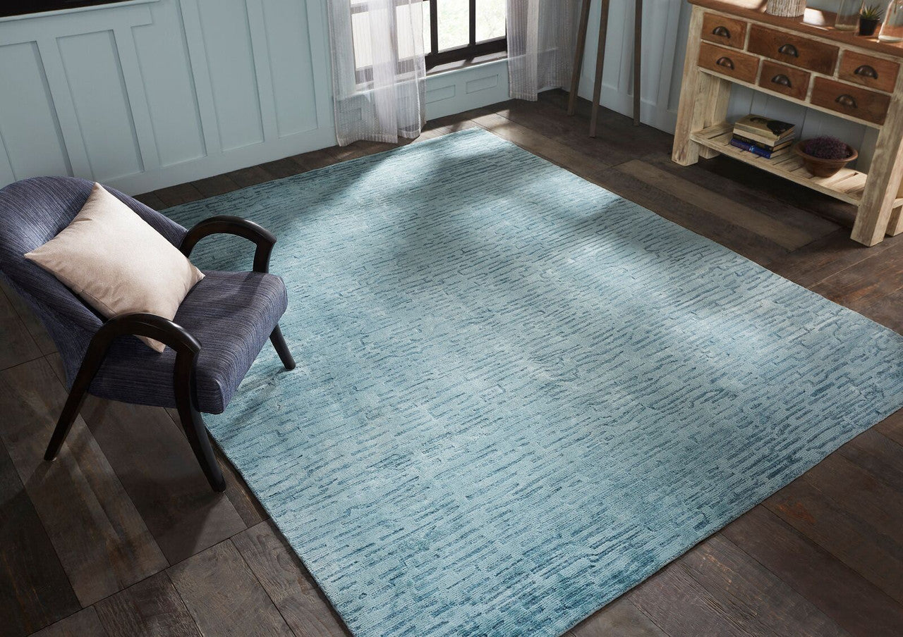 8'6" x 11'6" Modern Hand Loom Silk rug, Rug #RZ5410