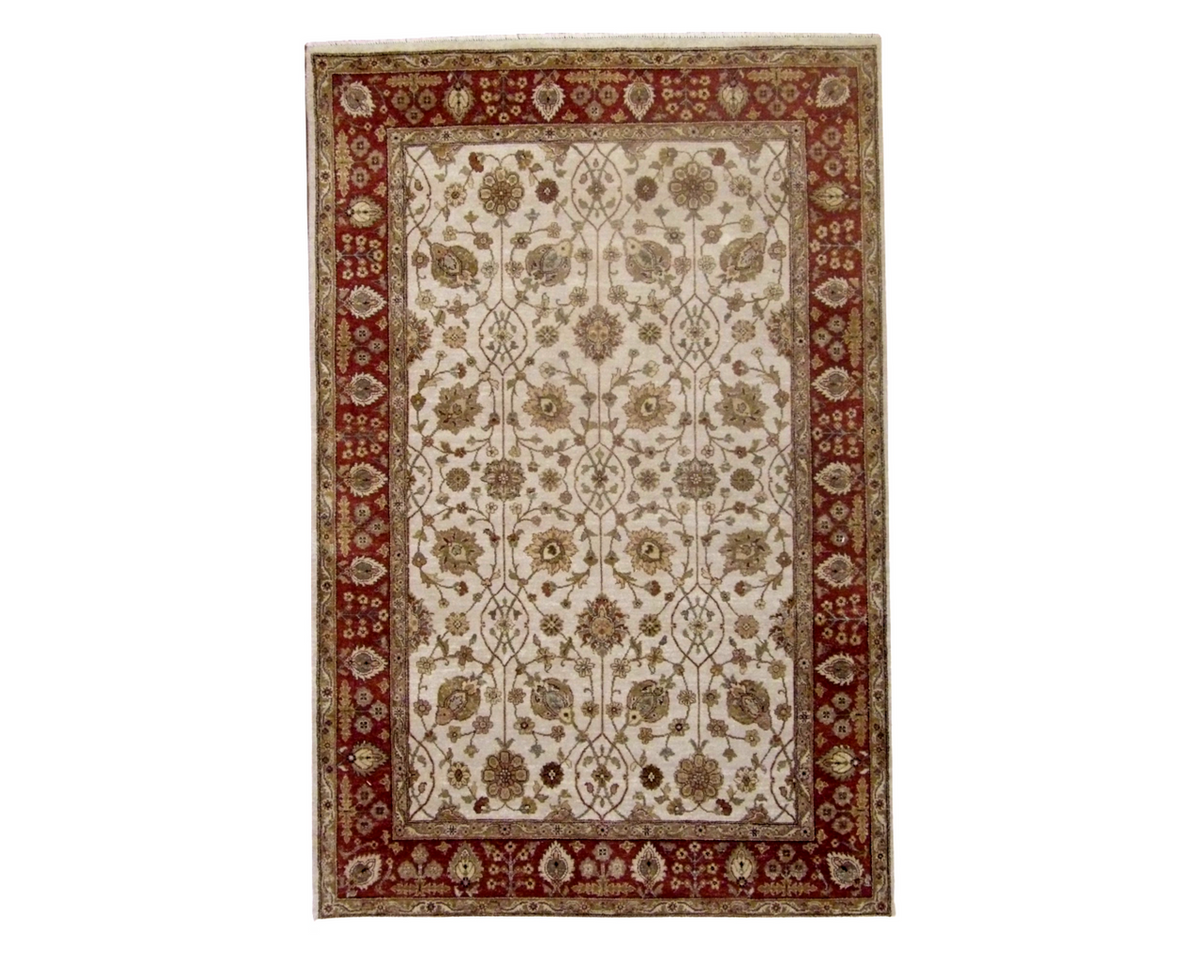 Antique Hand-Knotted Wool rug, Rug #101-919