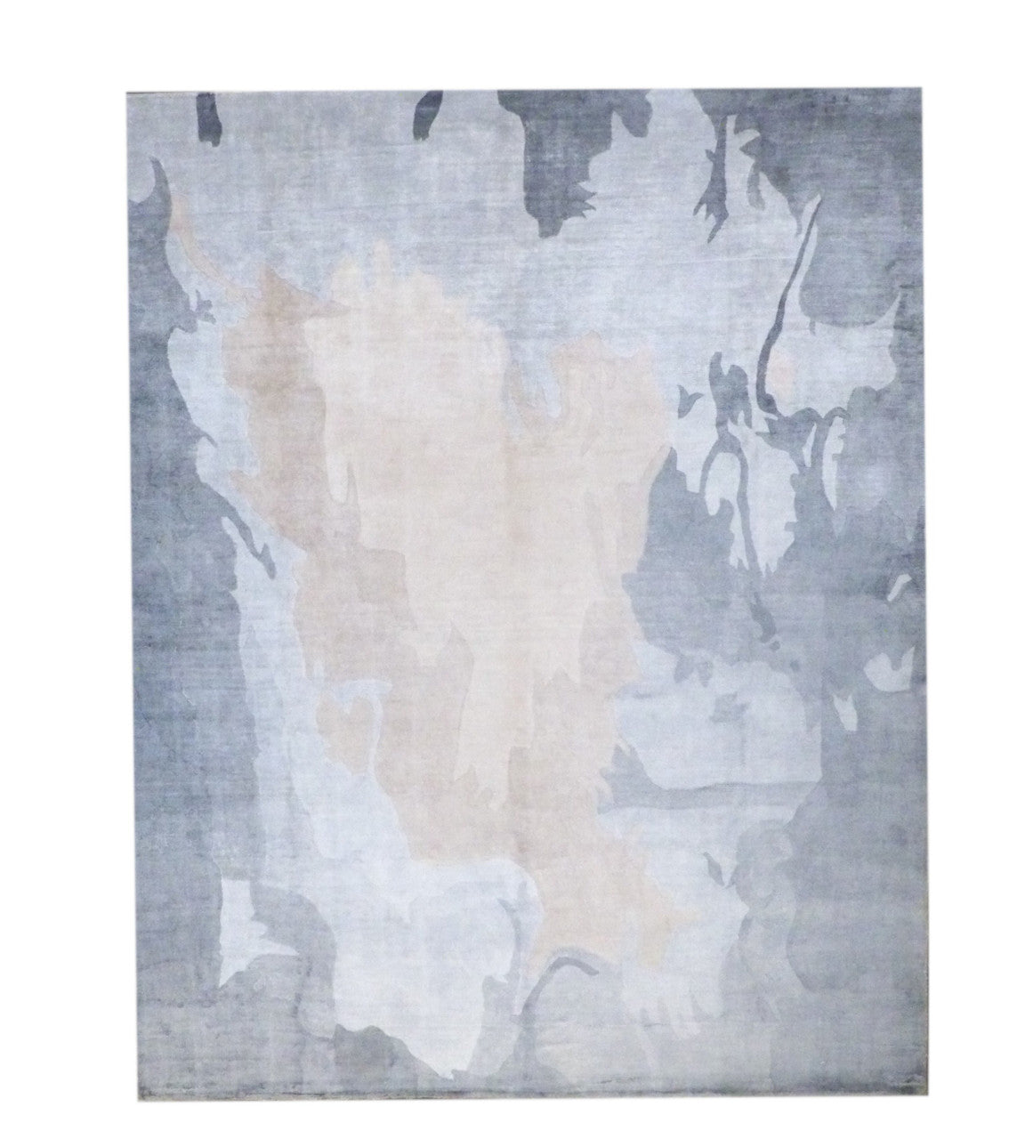 8x10 Modern Hand-Knotted Silk rug, Rug #101-1071