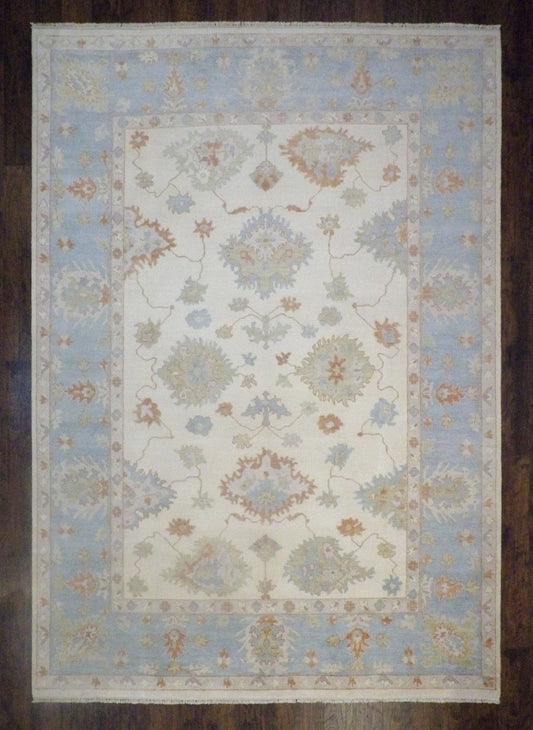 10x14 Oushak Hand-Knotted Wool rug, Rug #101-556