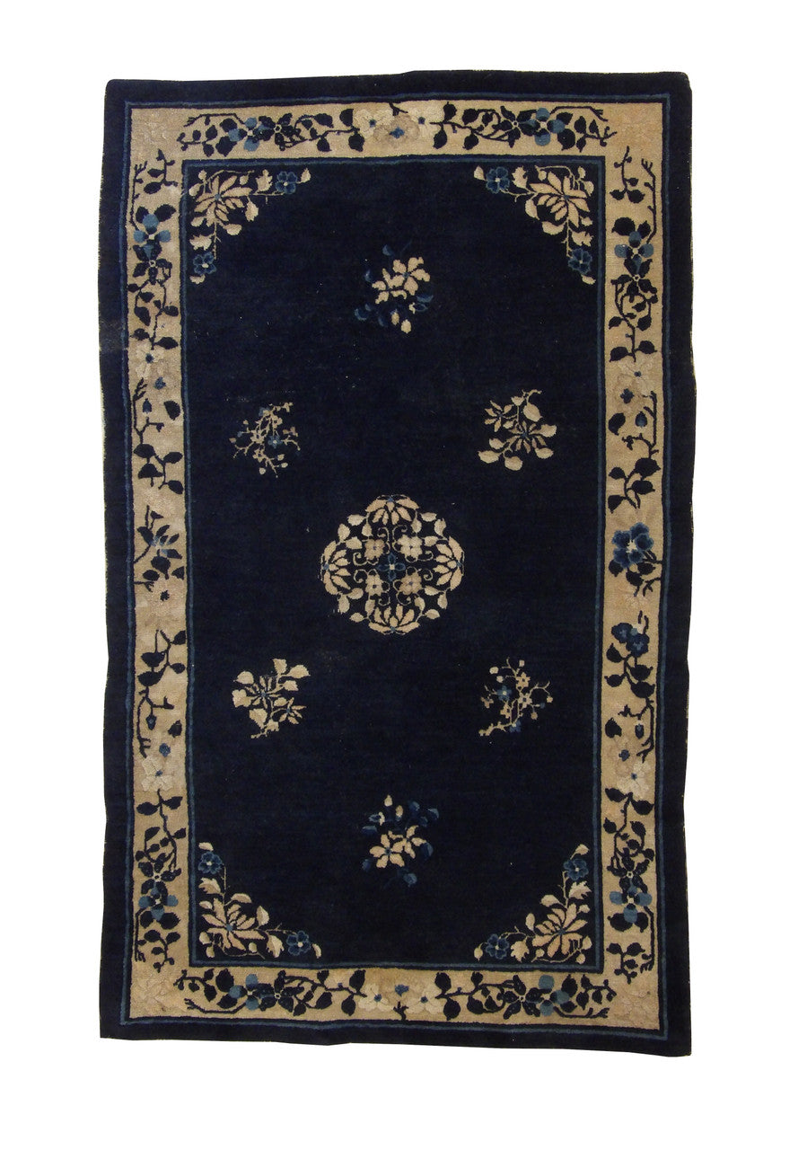4x7 Traditional Hand-Knotted Wool rug, Rug #101-5043