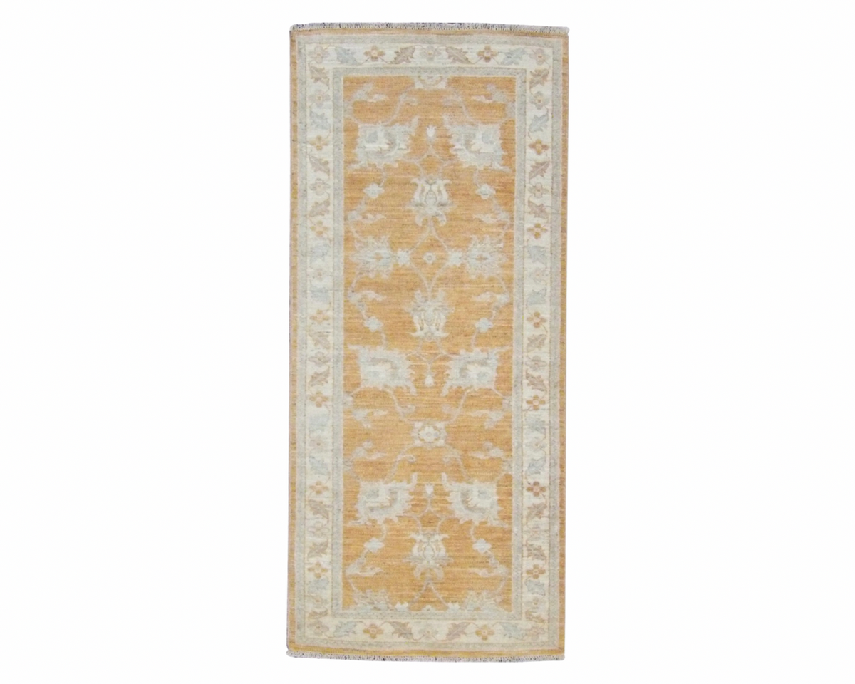 2x6 Oushak Hand-Knotted Wool rug, Rug #101-211