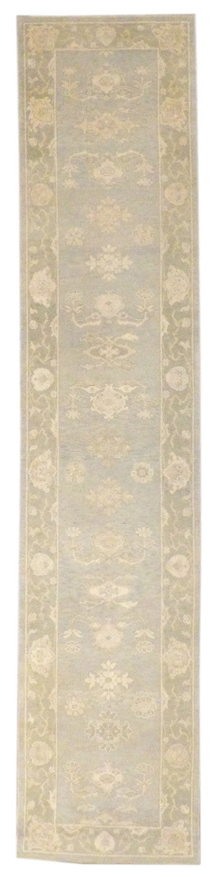 4x16 Oushak Hand-Knotted Wool rug, Rug #robin-3