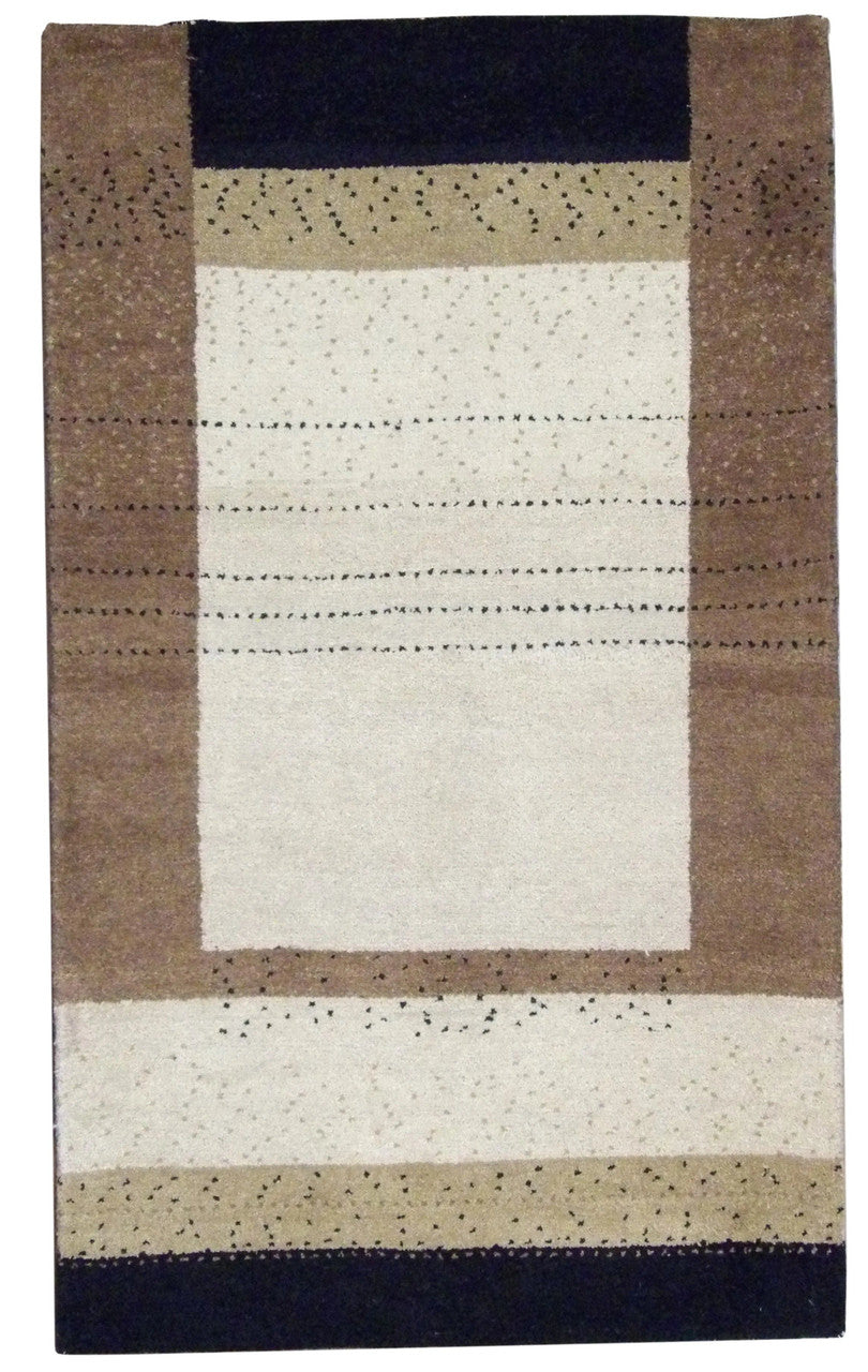 3x5 Modern Hand-Knotted Wool rug, Rug #101-177