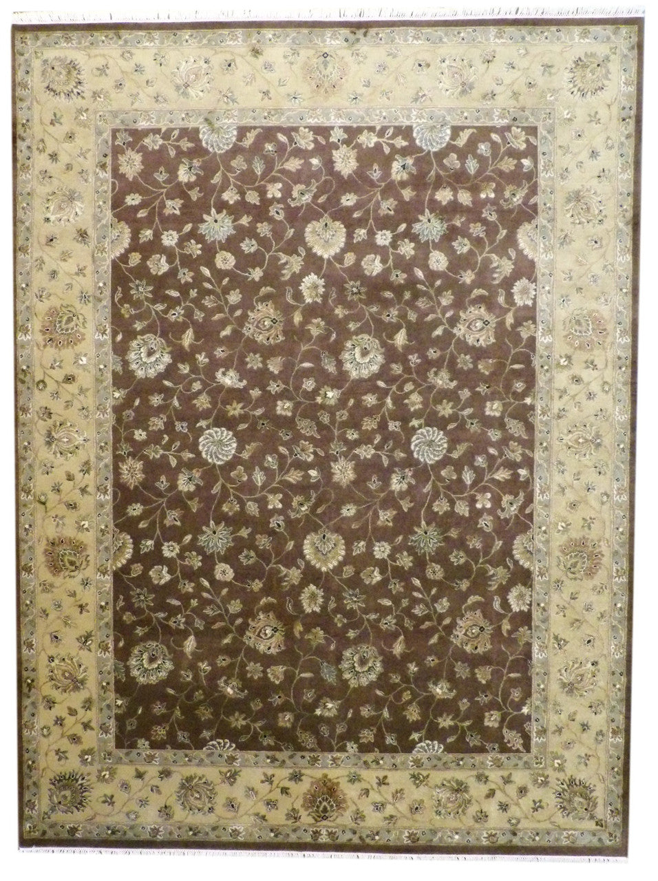 9x12 Traditional Hand-Knotted Silk rug, Rug #101-263