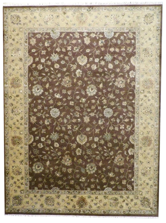 9x12 Traditional Hand-Knotted Silk rug, Rug #101-263