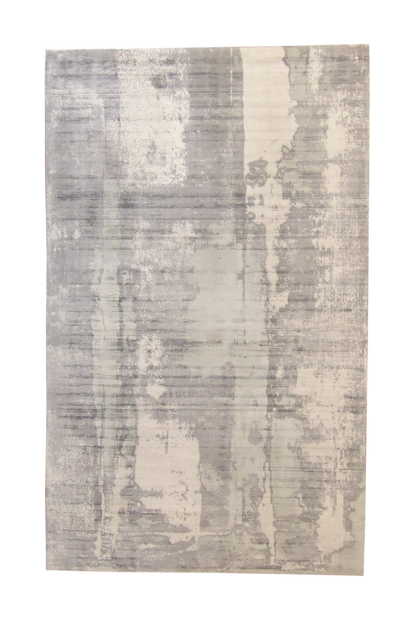 5x8 Modern Hand Loom Silk rug, Rug #101-2058