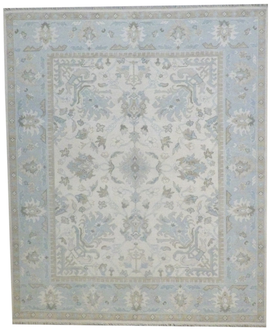 8x10 Oushak Hand-Knotted Wool rug, Rug #101-11349