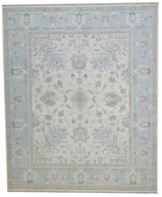 8x10 Oushak Hand-Knotted Wool rug, Rug #101-11349
