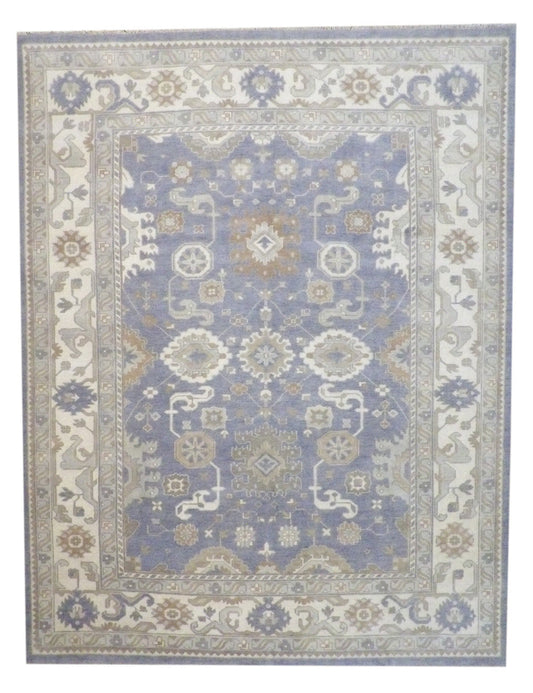 9x12 Oushak Hand-Knotted Wool rug, Rug #101-11404