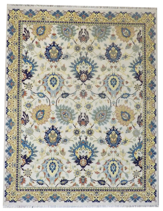 8x10 Oushak Hand-Knotted Wool rug, Rug #101-11177