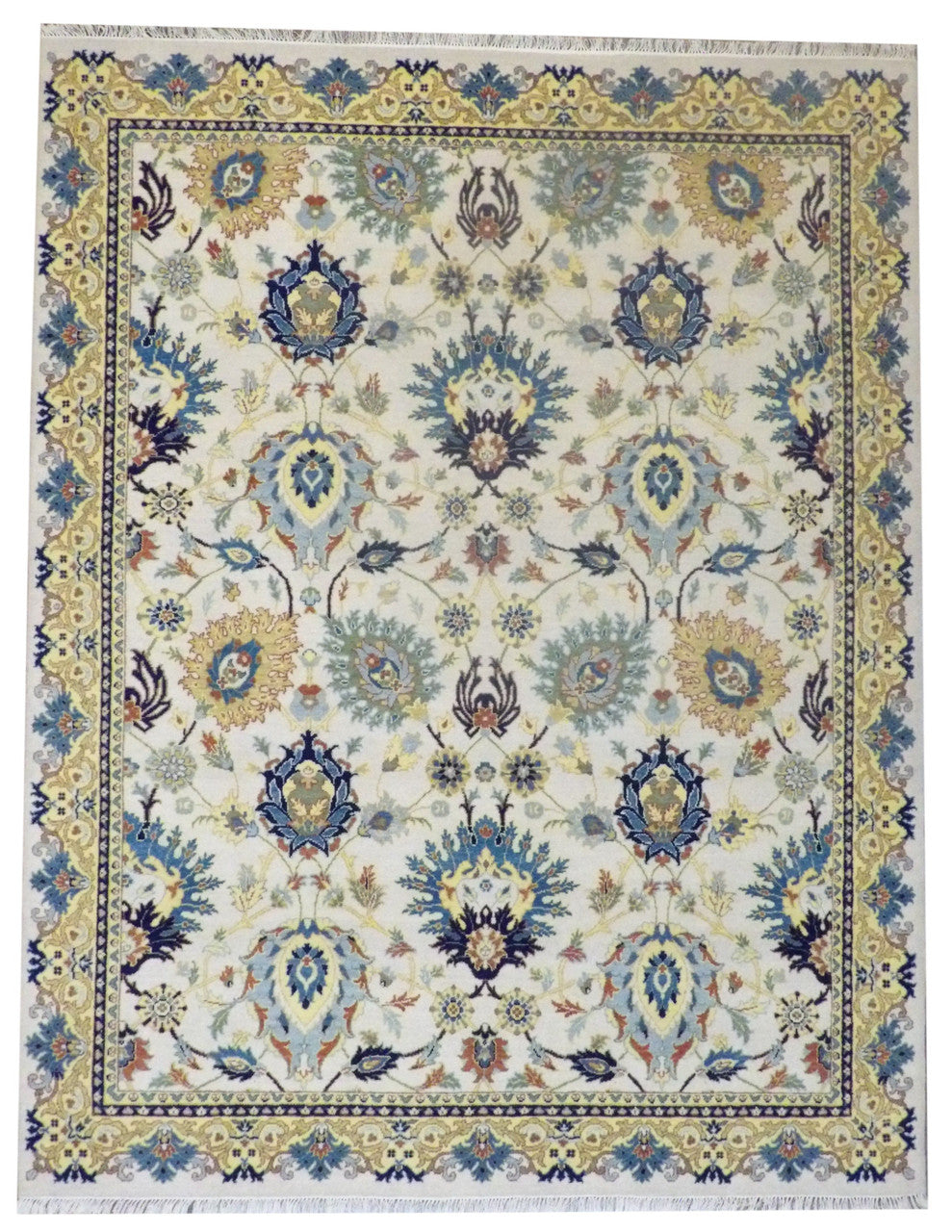 8x10 Oushak Hand-Knotted Wool rug, Rug #101-11177