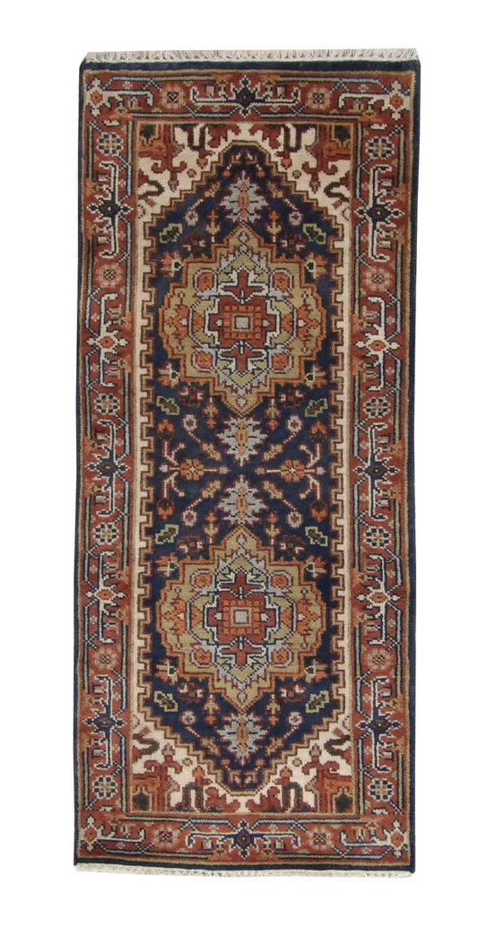 2x6 Tribal Hand-Knotted Wool rug, Rug #101-20310