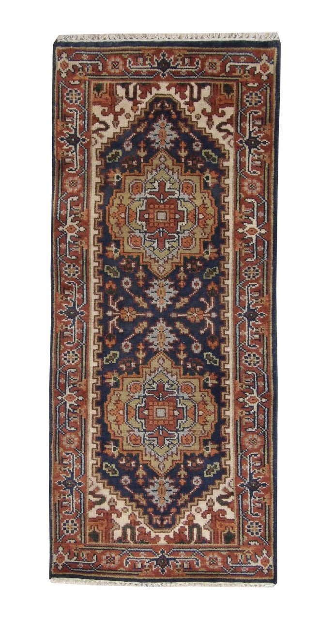 2x6 Tribal Hand-Knotted Wool rug, Rug #101-20310