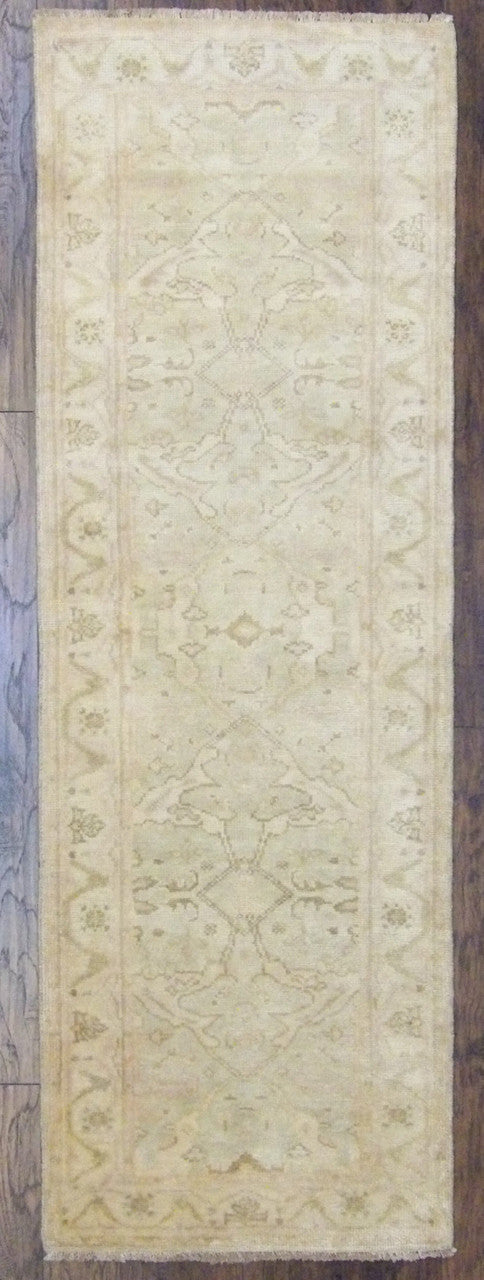2x8 Oushak Hand-Knotted Wool rug, Rug #101-419