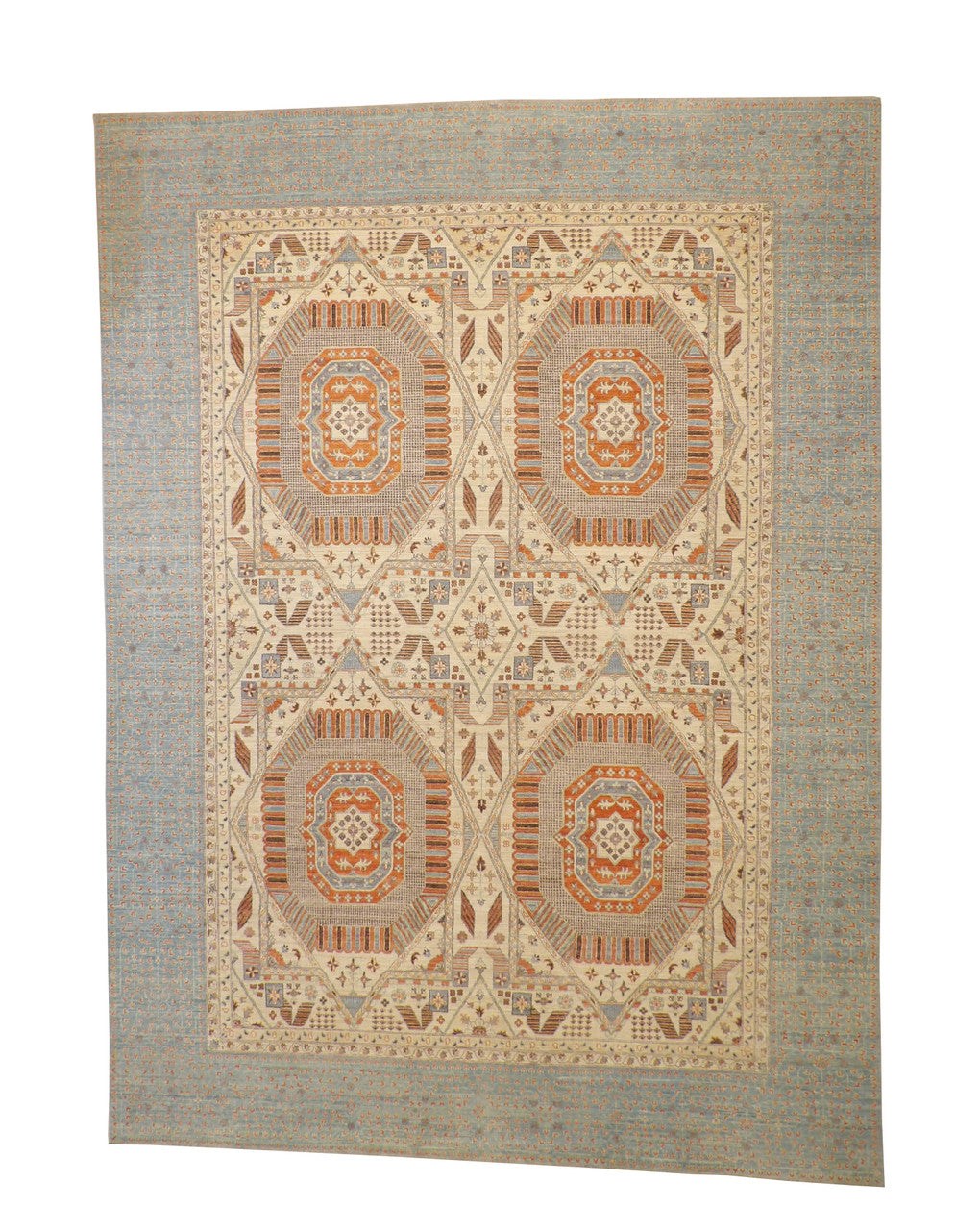 10x14 Tribal Hand-Knotted Wool rug, Rug #101-5108