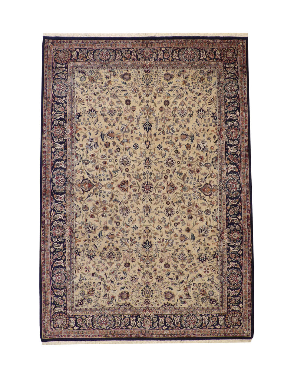7x9 Antique Hand-Knotted Wool rug, Rug #101-2238