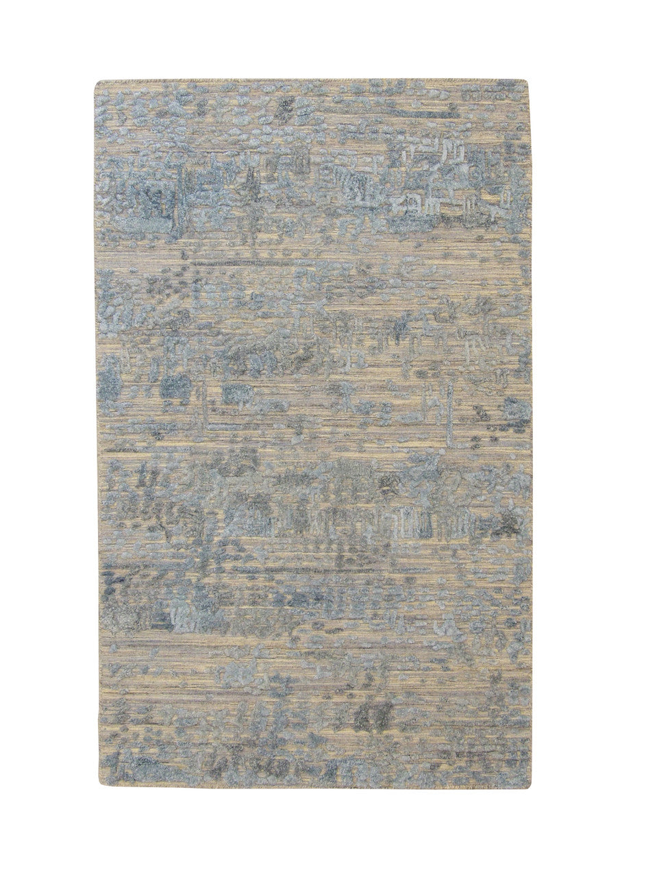 3x5 Modern Hand-Knotted Wool rug, Rug #101-5061