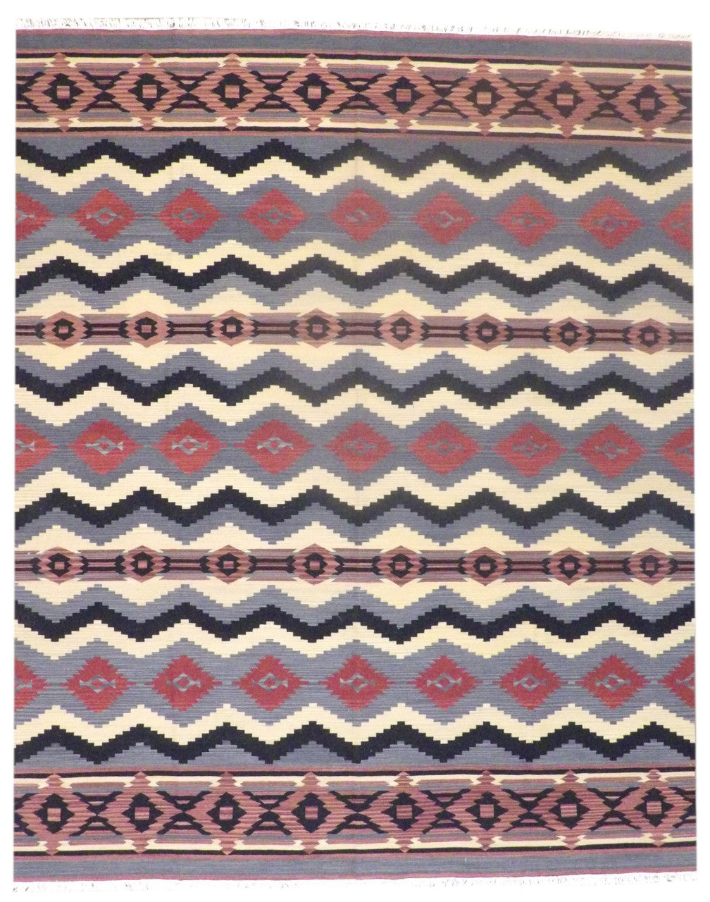 8x10 Coastal Hand-Knotted Wool rug, Rug #101-1088