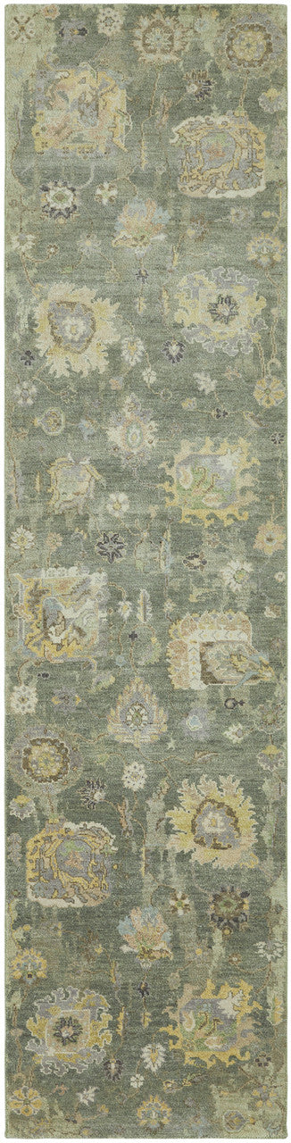 9' x 12' Transitional Hand-Knotted Wool rug, Rug #OB0960