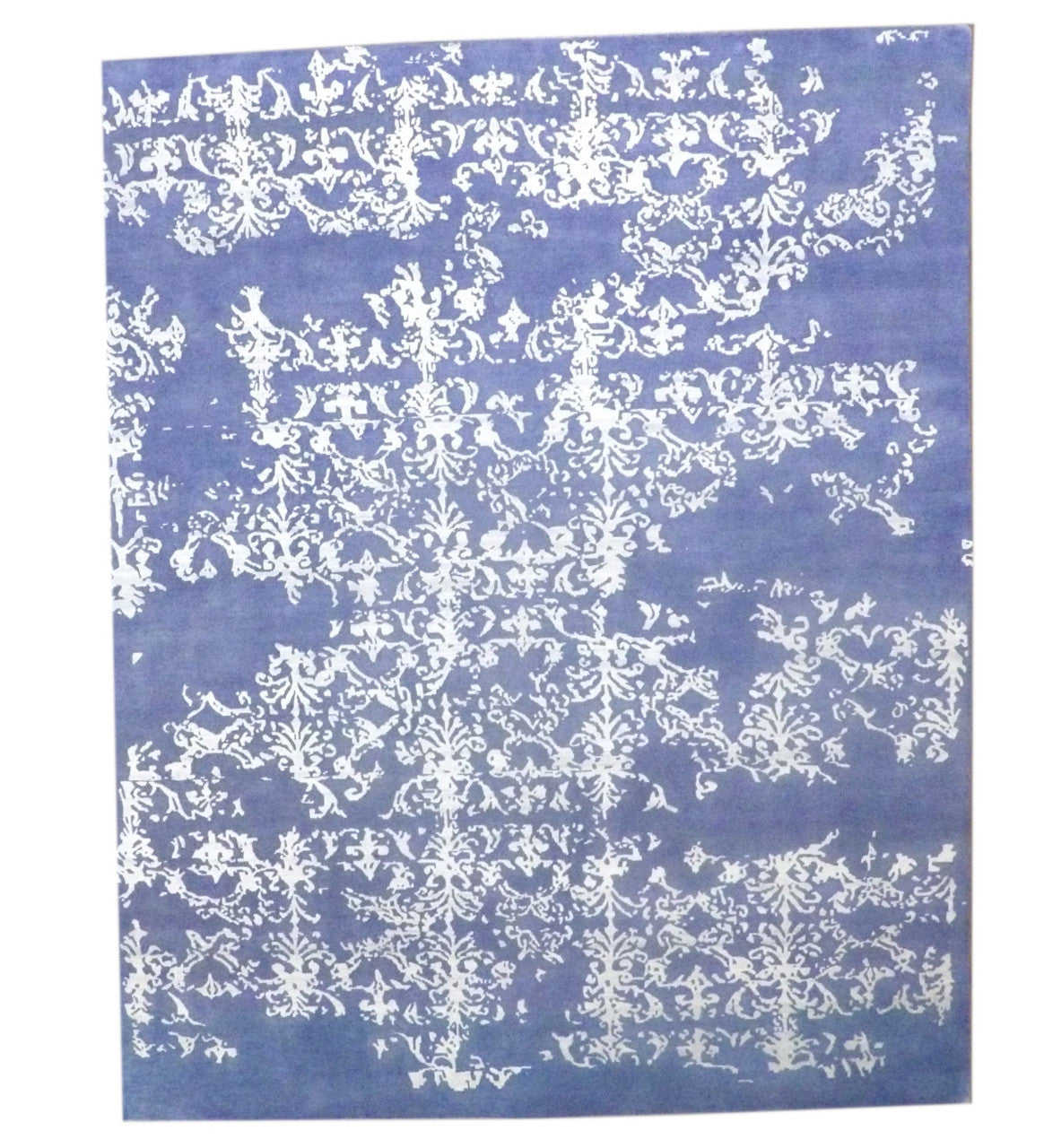 8x10 Modern Hand-Knotted Silk rug, Rug #101-1070