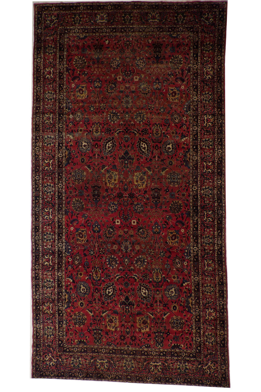 10x18 Traditional Hand-Knotted Wool rug, Rug #101-2112