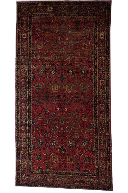 10x18 Traditional Hand-Knotted Wool rug, Rug #101-2112