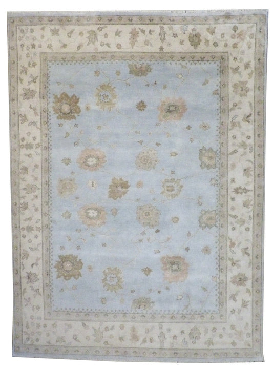 9x12 Oushak Hand-Knotted Wool rug, Rug #101-306