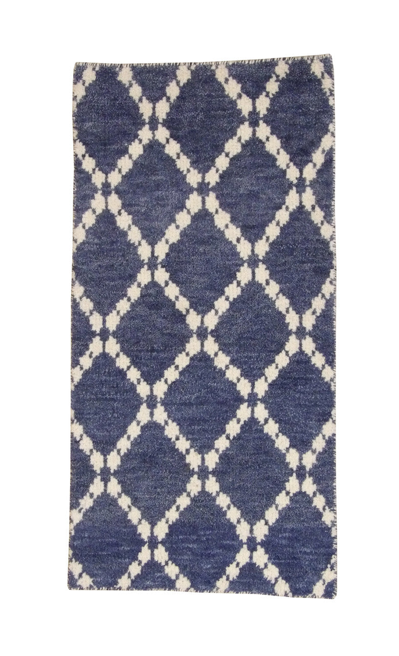 2x4 Modern Hand-Knotted Wool rug, Rug #101-5012
