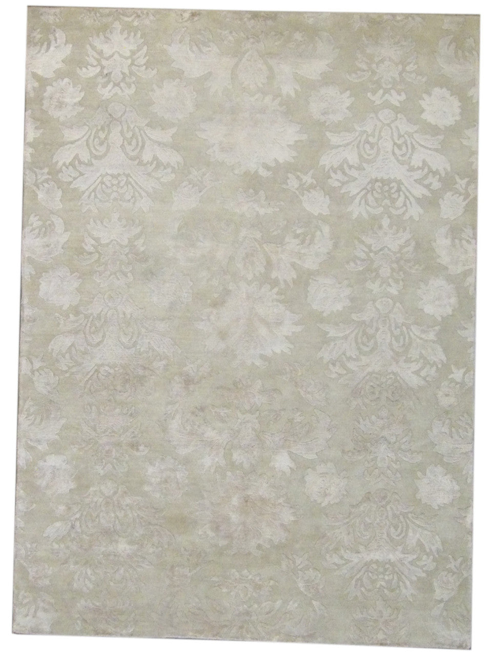 5x8 Modern Hand-Knotted Silk rug, Rug #101-11066
