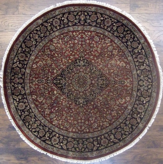 6x6 Traditional Hand-Knotted Wool rug, Rug #101-467
