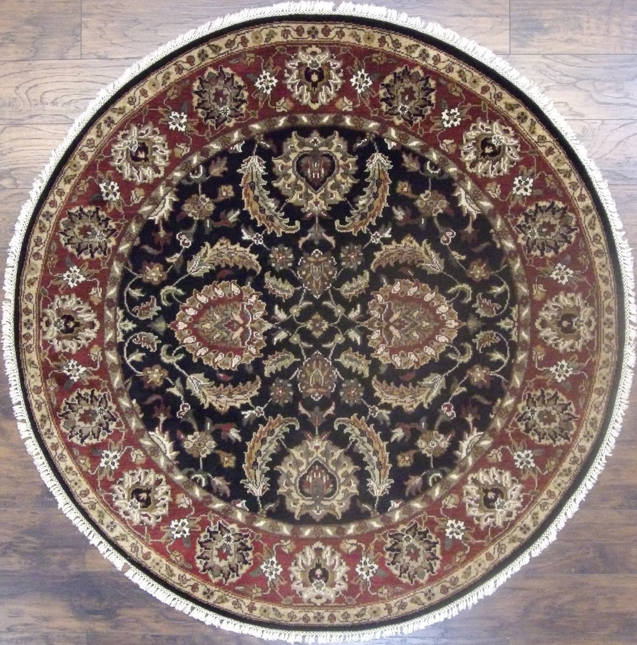 6x6 Traditional Hand-Knotted Wool rug, Rug #101-461