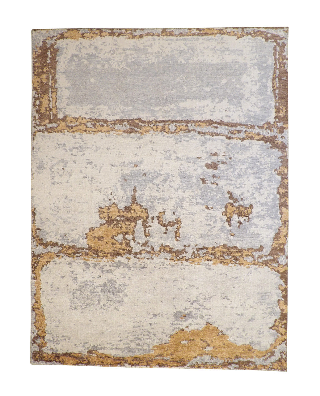 9x12 Modern Hand-Knotted Silk rug, Rug #101-2341