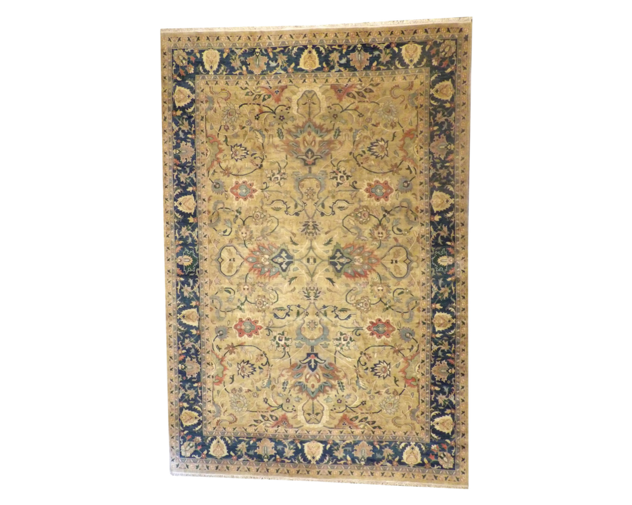 12x18 Oushak Hand-Knotted Wool rug, Rug #101-1130