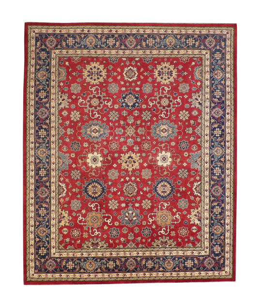 8x10 Tribal Hand-Knotted Wool rug, Rug #b-107