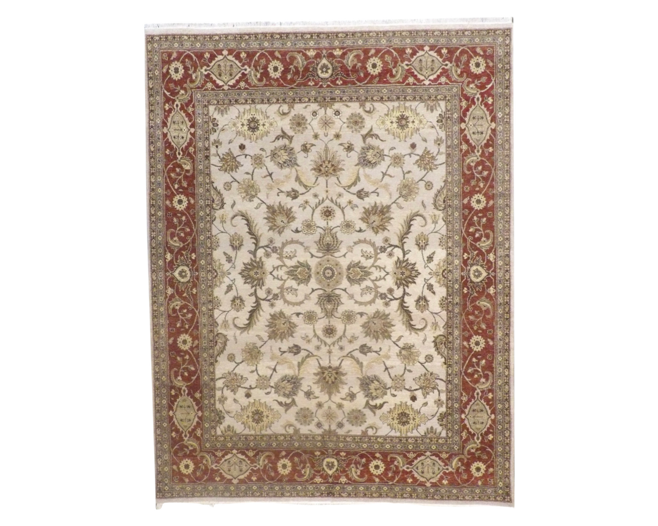 Oushak Hand-Knotted Wool rug, Rug #101-994