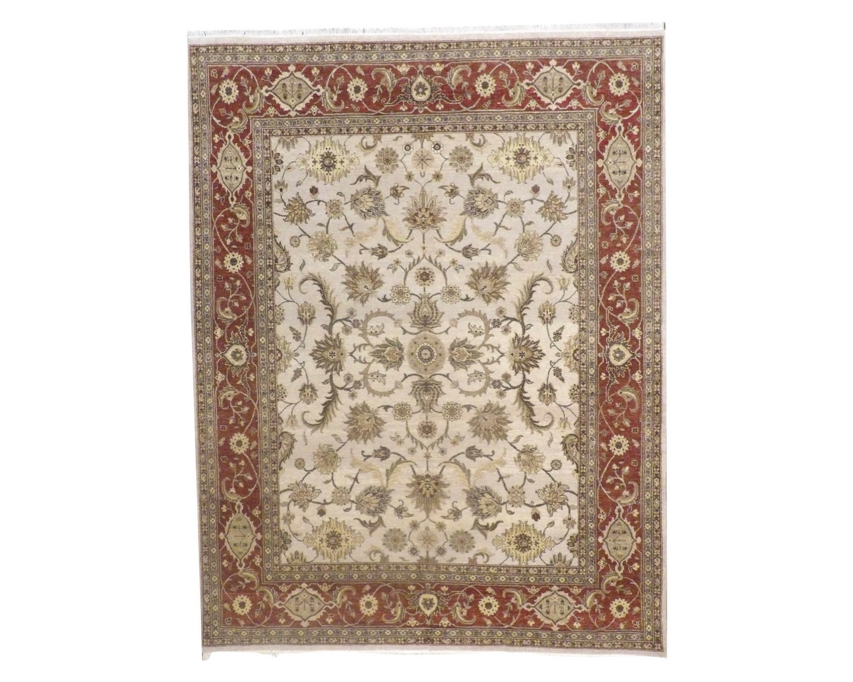 Oushak Hand-Knotted Wool rug, Rug #101-994