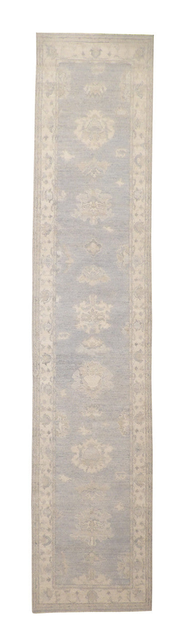 3x14 Oushak Hand-Knotted Wool rug, Rug #101-5076