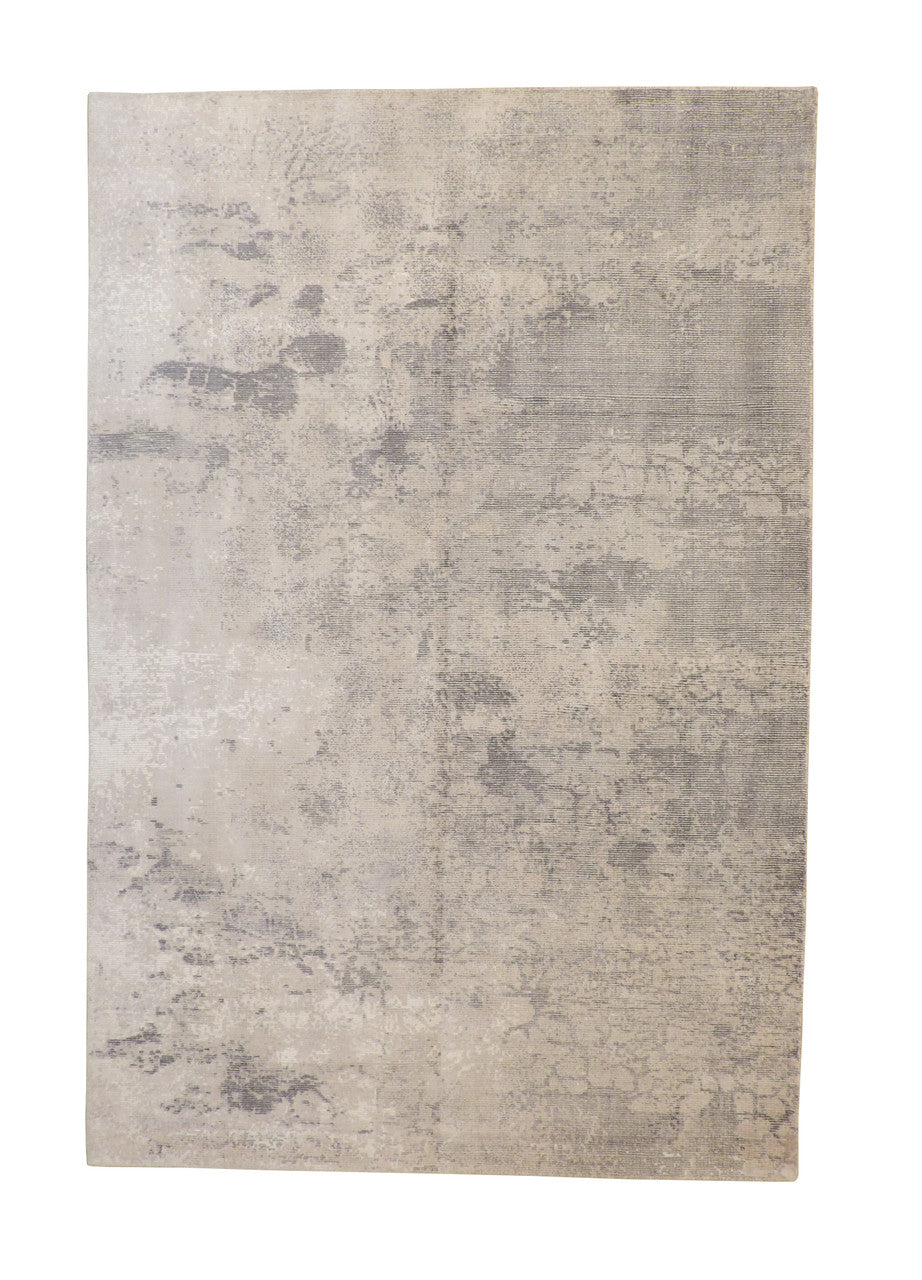 7x10 Modern Hand-Knotted Silk rug, Rug #101-2066