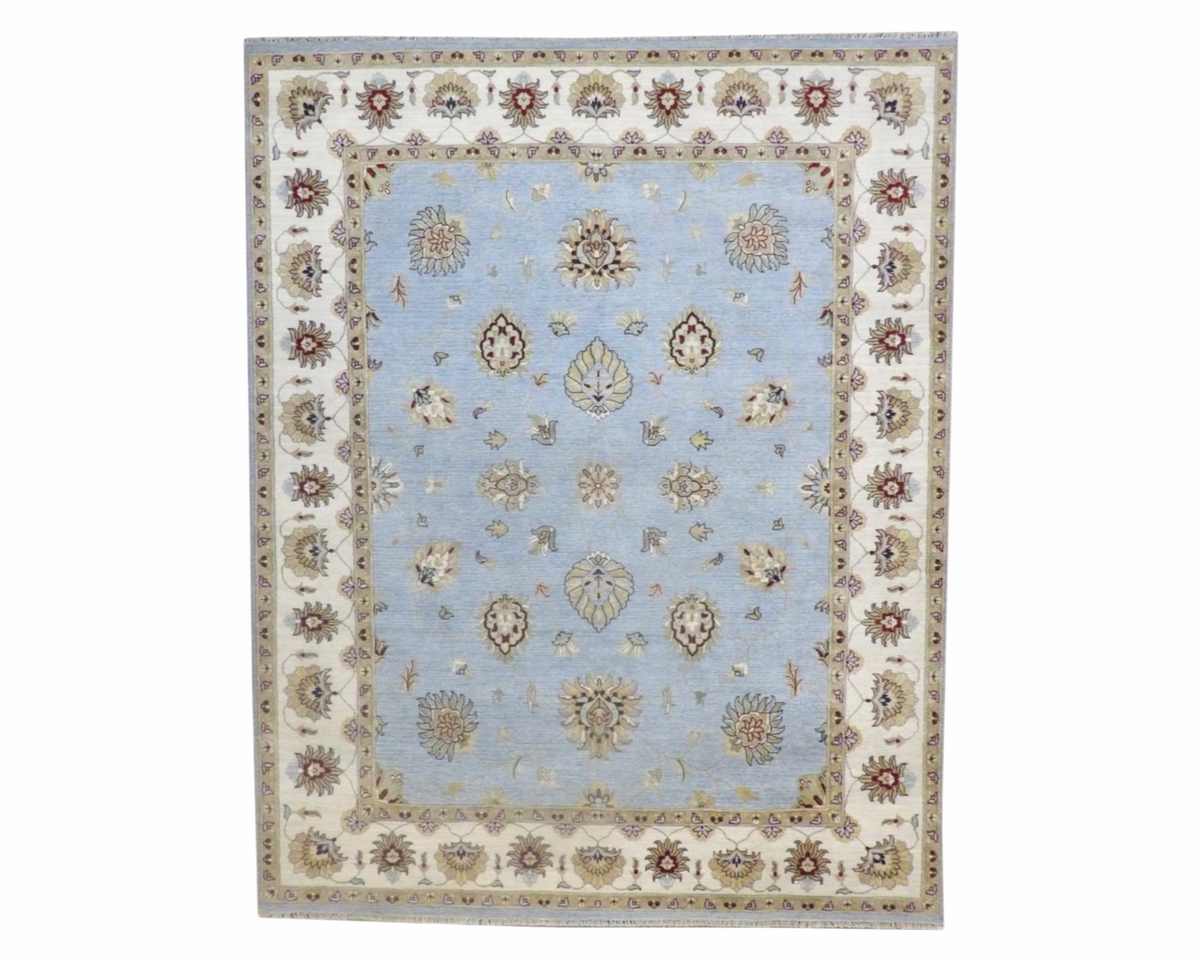 Oushak Hand-Knotted Wool rug, Rug #101-1017