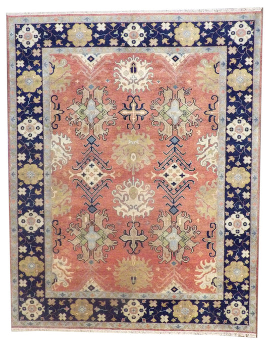 8x11 Oushak Hand-Knotted Wool rug, Rug #101-964