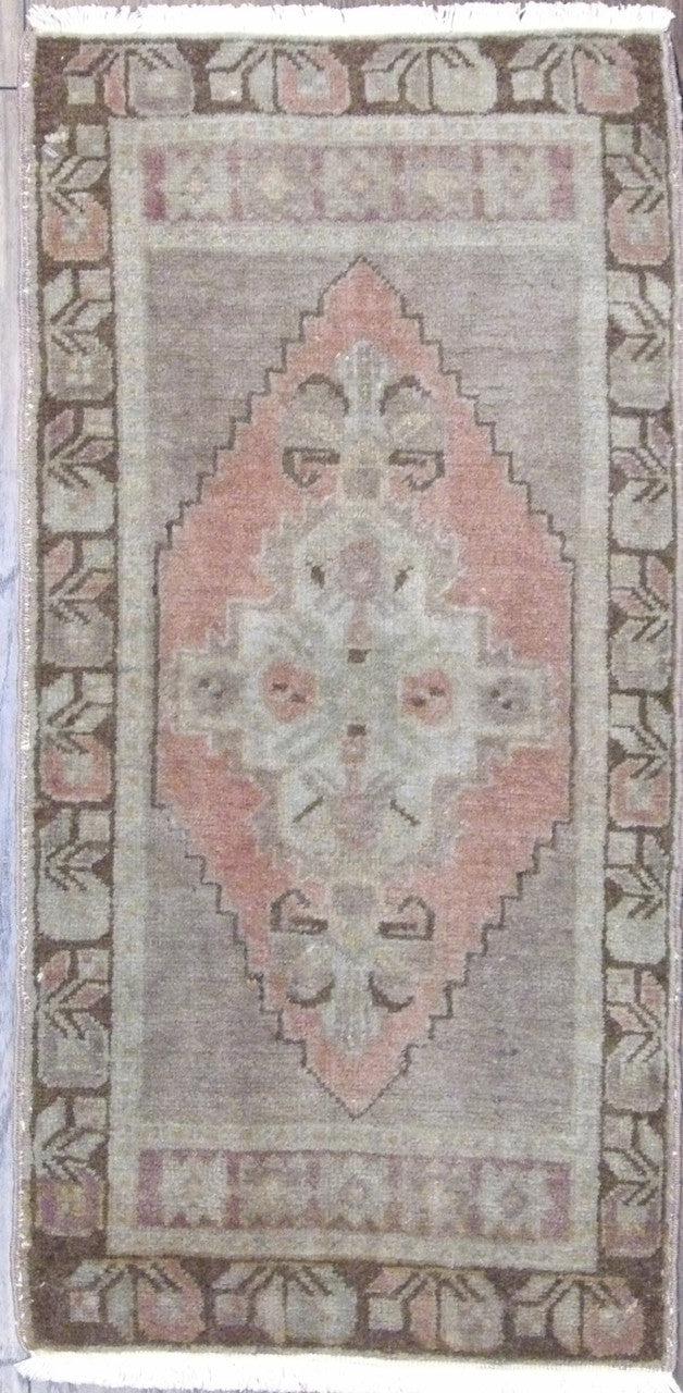 2x3 Antique Hand-Knotted Wool rug, Rug #101-344