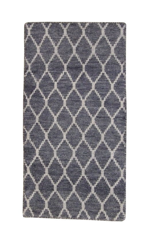 2x4 Modern Hand-Knotted Wool rug, Rug #101-5006