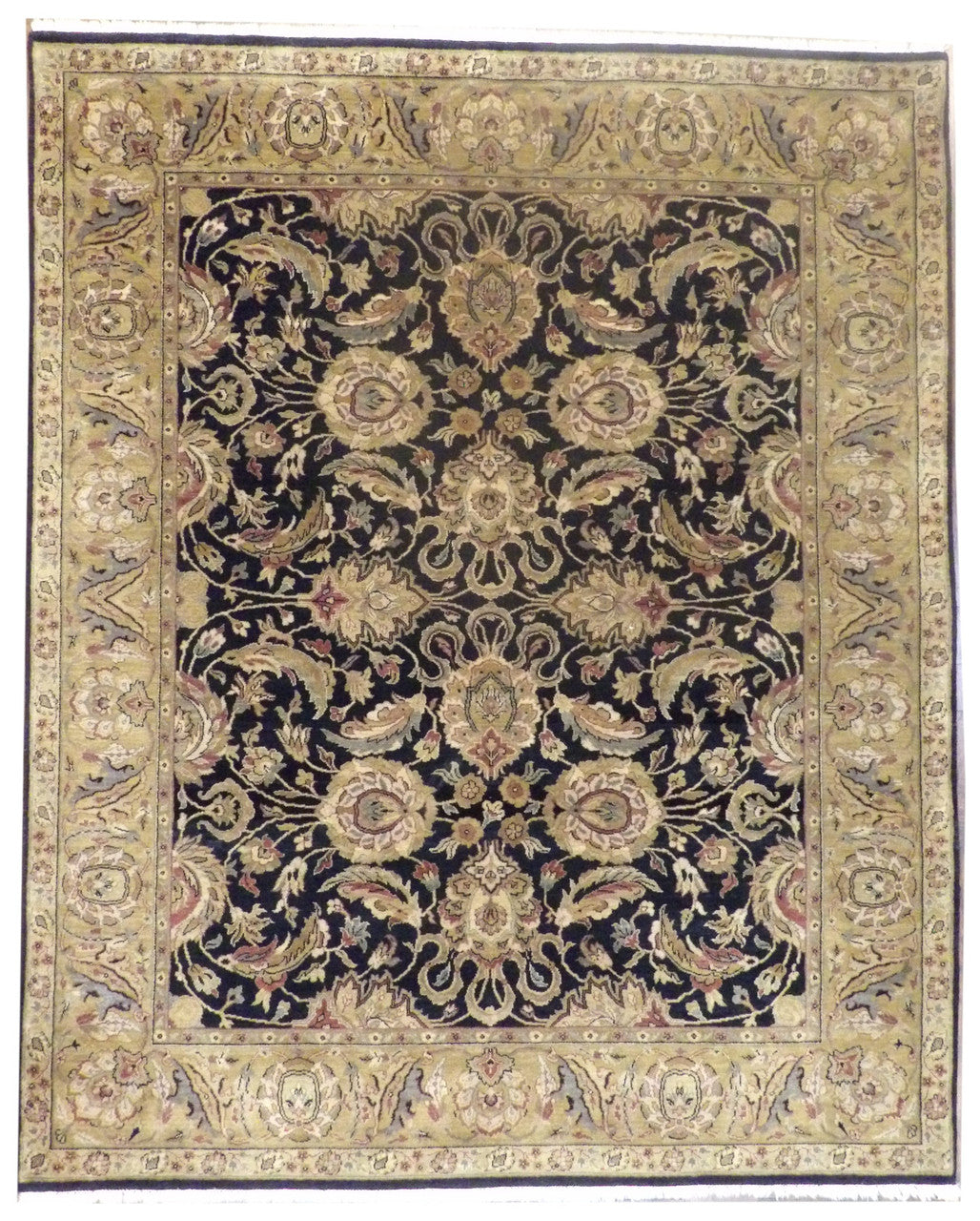 8x10 Antique Hand-Knotted Wool rug, Rug #con-21